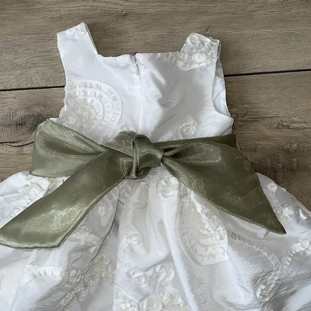 Jenny & Me Toddler Girl Wedding Flower Girl Dress Size 5